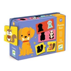 Puzzle Duo Siluete Djeco11648