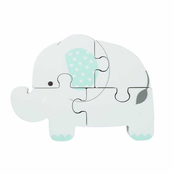 Puzzle Elefant Din Lemn, Orange Tree Toys - Imagine 2