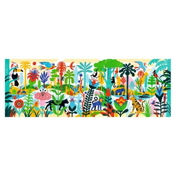 Puzzle Galerie Jungla, Djeco - Imagine 3