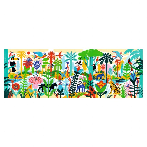 Puzzle Galerie Jungla, Djeco - Imagine 2