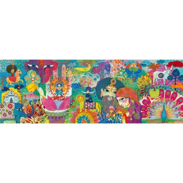 Puzzle Galerie Magic India Djeco10115