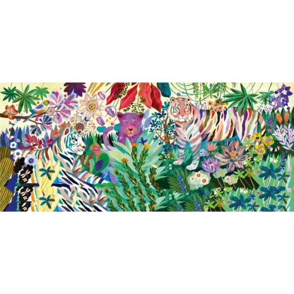 Puzzle Galerie Tigrii Curcubeu Djeco10111