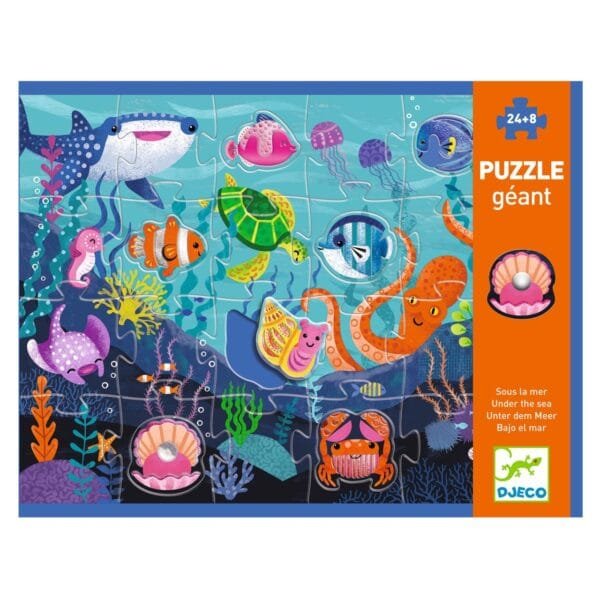 Puzzle Gigant Aventuri In Mare Djeco18604