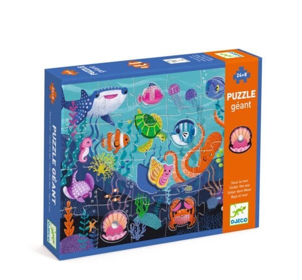 Puzzle Gigant Aventuri In Mare Djeco18609