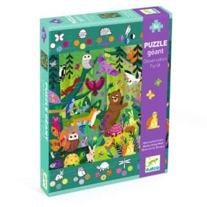 puzzle gigant aventuri in padure djeco13192