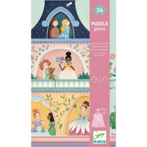 puzzle gigant castelul printeselor djeco6604