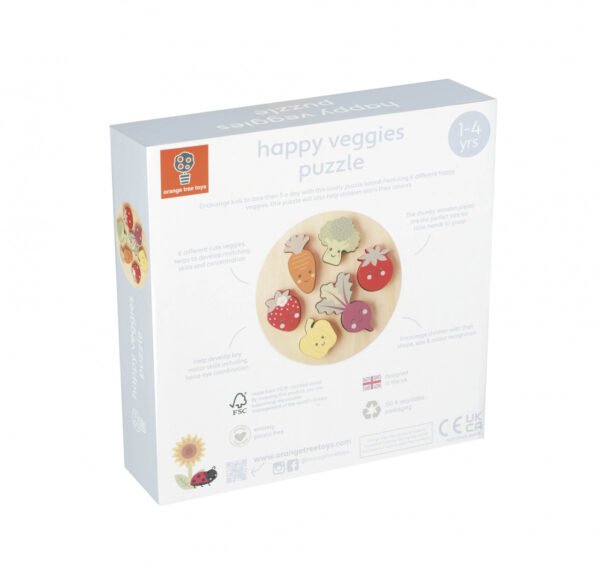 Puzzle Legume Si Fructe, Orange Tree Toys - Imagine 4