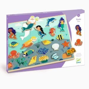 puzzle lemn ocean djeco16751