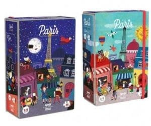 Puzzle Londji Noapte Si Zi La Paris5100