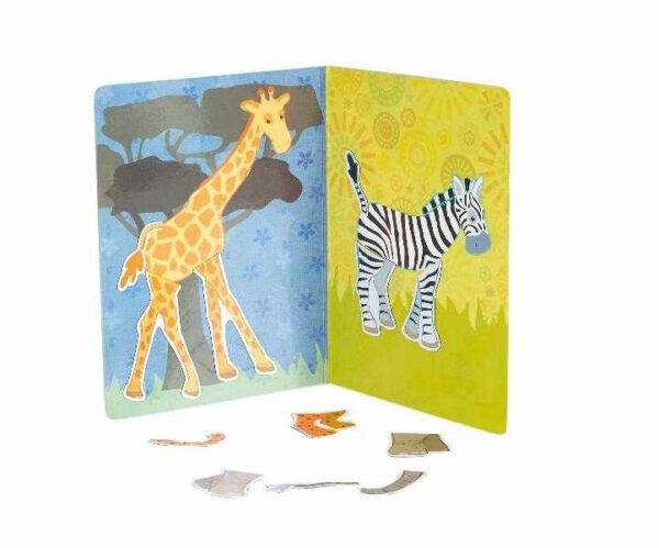 Puzzle Magnetic Cu Animale, Egmont Toys - Imagine 2