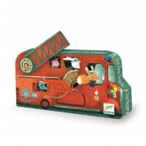 puzzle masina de pompieri djeco3135