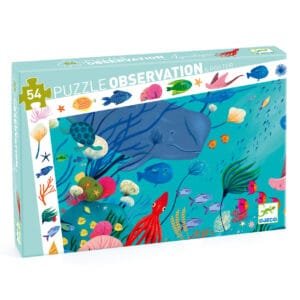 puzzle observatie acvatic djeco7056