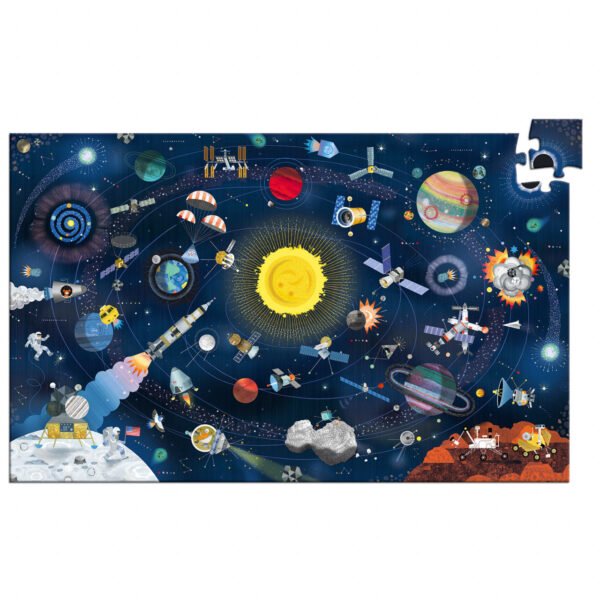 Puzzle Observatie Cosmos, Djeco - Imagine 4