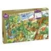 Puzzle Observatie Dinozauri, Djeco 7 Puzzle Observatie Dinozauri Djeco12783