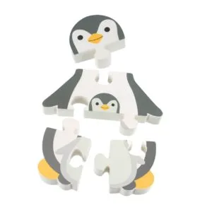 puzzle pinguin din lemn orange tree toys19517
