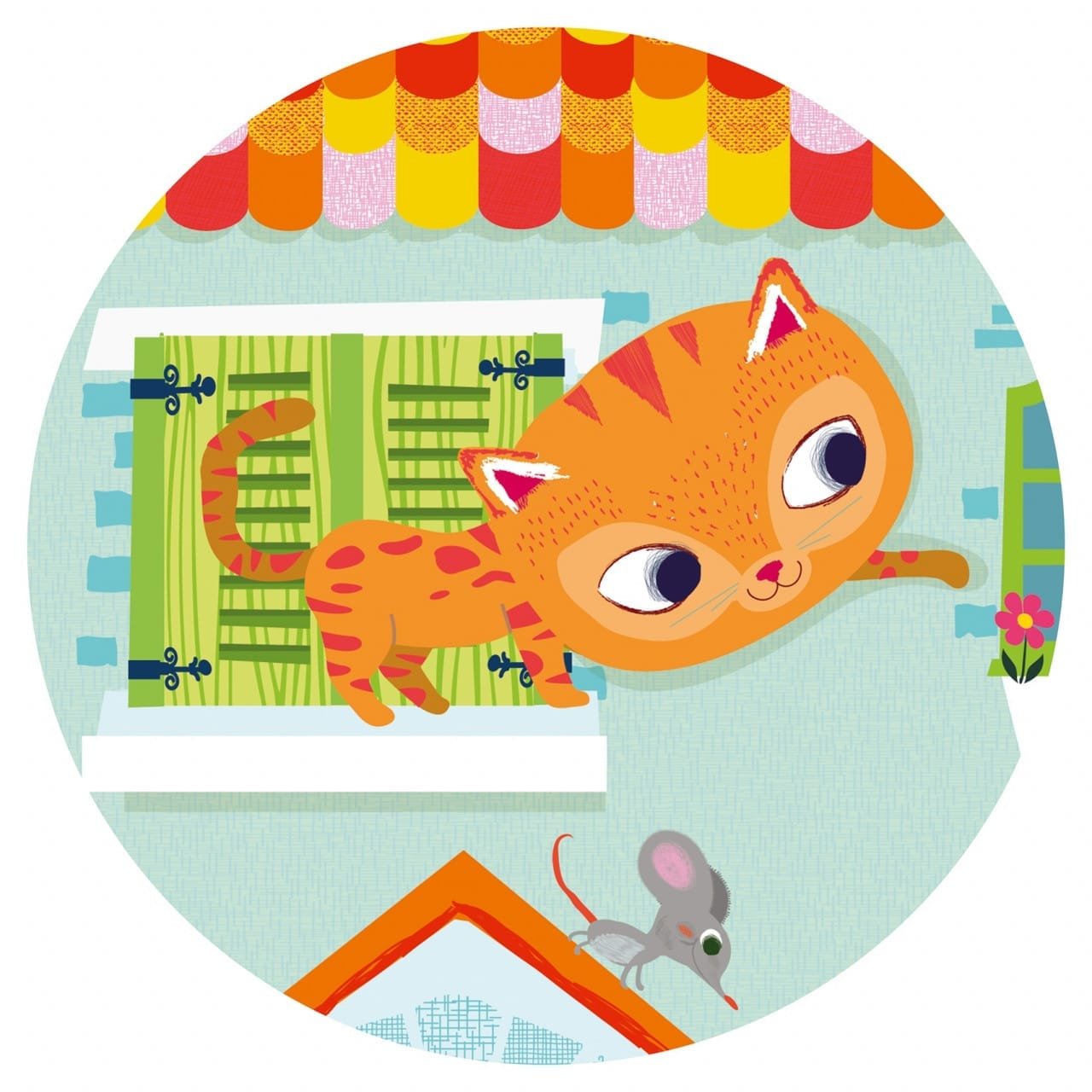 Puzzle Pisici jucause, Djeco 5 puzzle pisici jucause djeco3764