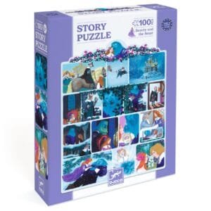 Puzzle Poveste Frumoasa Si Bestia Djeco19384
