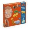 puzzle progresiv animale salbatice djeco2353