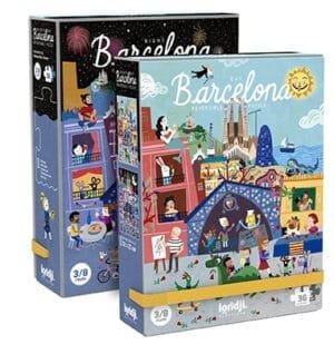 Puzzle Reversibil Zi Si Noapte In Barcelona Londji5536