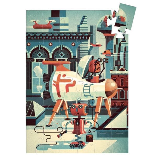 Puzzle Robotul Bob Djeco3394