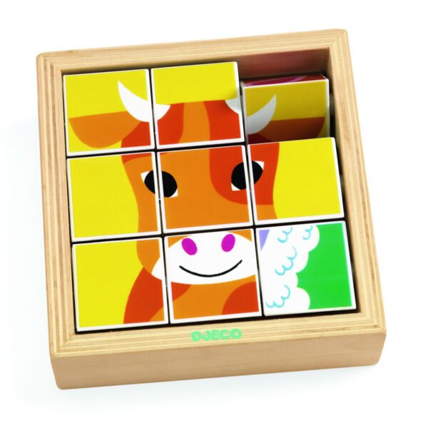 Puzzle Rotativ Animoroll, Djeco - Imagine 3