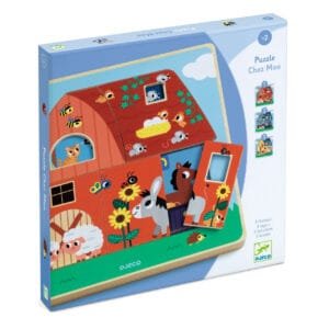 Puzzle Straturi Animale De La Ferma Djeco8275
