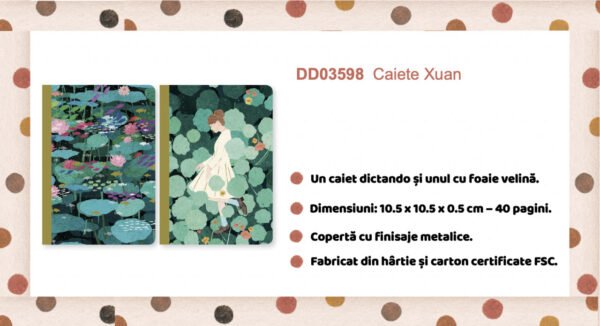 Set 2 Carnetele Xuan, Djeco - Imagine 4