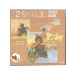 Set 2 Puzzle Uri Magnetice Ursuletul De Plus Egmont Toys18172