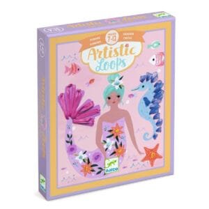 set creativ cu funde si panglici atlantis djeco8030