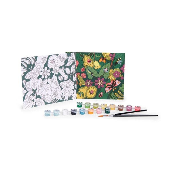 Set Creativ Picteaza Cu Numere Variatii Botanice Moulin Roty12659