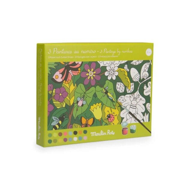 Set Creativ Picteaza Cu Numere Variatii Botanice Moulin Roty12660