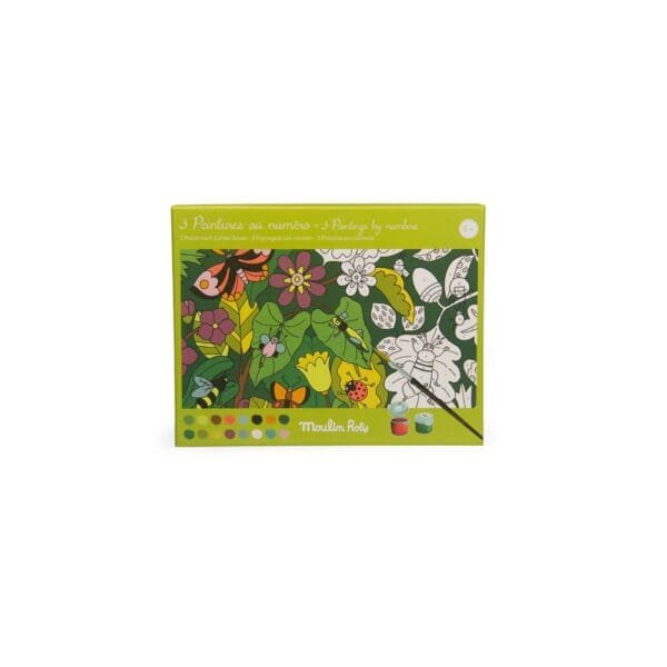 Set Creativ Picteaza Cu Numere Variatii Botanice Moulin Roty15726