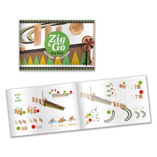 Set De Constructie Trasee Zig Go Bila Cea Mai Mare 27 Piese Djeco8502