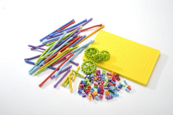 Set De Construit Cu Magnet Spaghetteez 100 Piese - Imagine 4