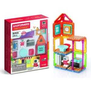 set de construit magformers bucatarie 33 piese7004