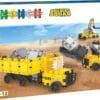set de construit vehicule de constructie clicformers9040