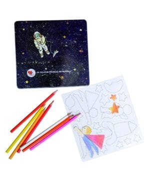Set De Desen Cu Piese Magnetice Astronaut Egmont Toys4045