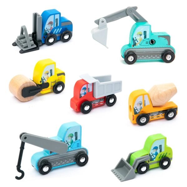 Set De Vehicule Pentru Constructii, Umu Toys - Imagine 3