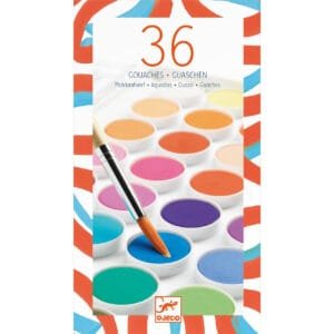 Set Guase Cu 36 Culori Djeco6781