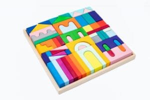 Set Handmade Constructor Din Lemn Didu6946