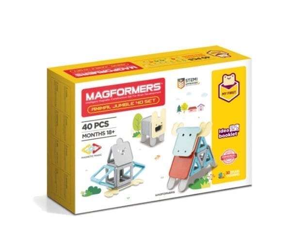 Set Magnetic De Construit Magformers Animale 40 Piese5226