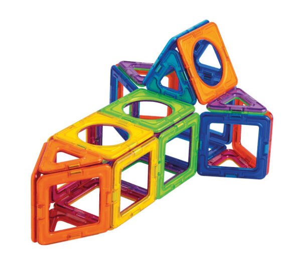 Set Magnetic De Construit- Magformers Basic Plus, 26 Piese - Imagine 2