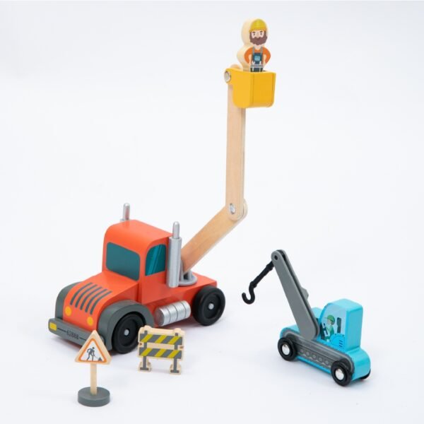 Set Mare De Vehicule Pentru Constructii, Umu Toys - Imagine 4