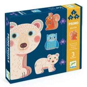 Set Puzzle Uri Evolutive In Padure Djeco3403