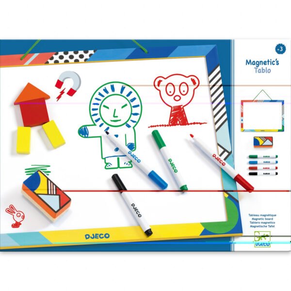 Tabla Magnetica (Whiteboard), Djeco - Imagine 4