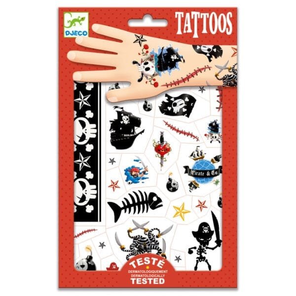 Tatuaje Pirati Djeco13123