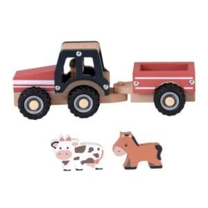 tractor cu remorca si animalute egmont toys18133