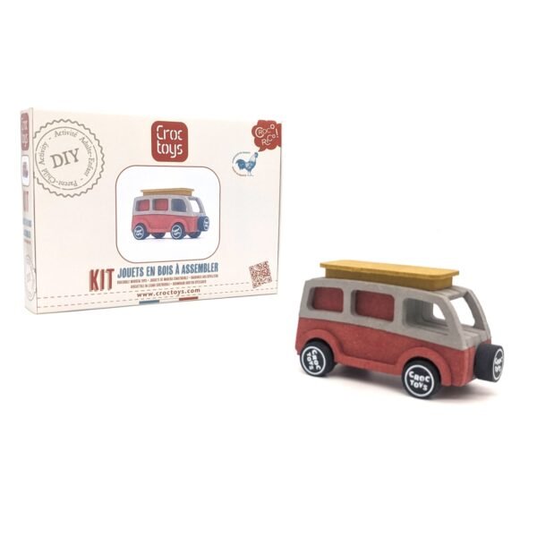 Set De Constructie Vehicul Camper Charlie, Croc Toys - Imagine 2