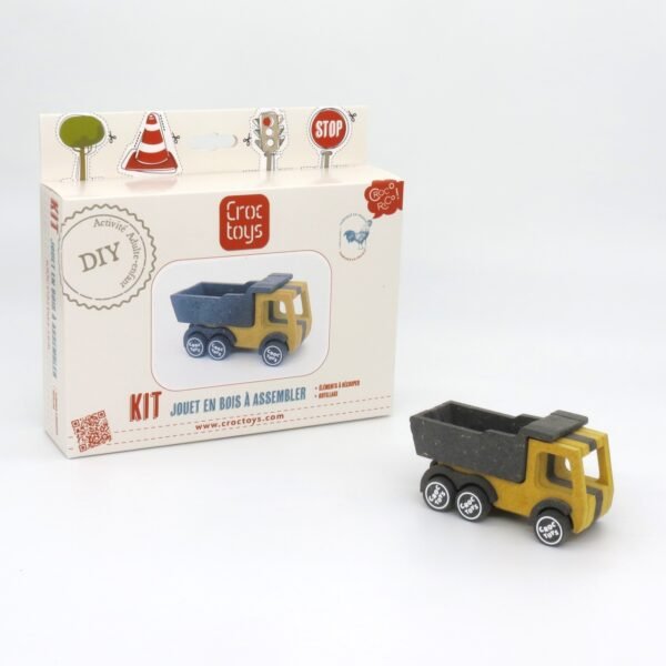 Set De Constructie Vehicul De Santier Basculanta Ben, Croc Toys - Imagine 5