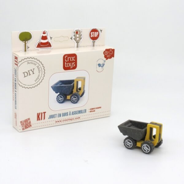 Set De Constructie Vehicul De Santier Basculanta Marco, Croc Toys - Imagine 4